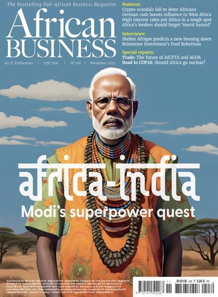 African Business English Edition – Issue 508 – November 2023 Cover