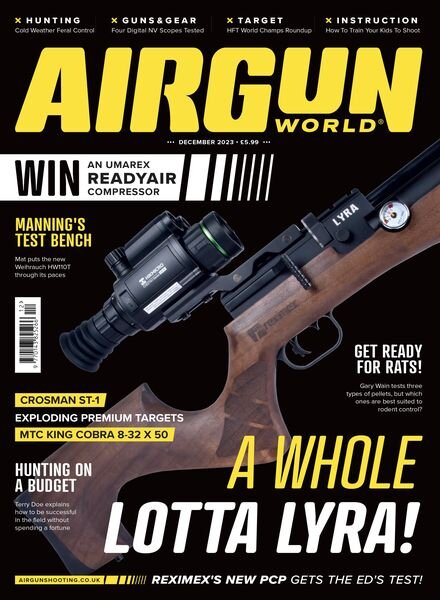 Airgun World – December 2023 Cover