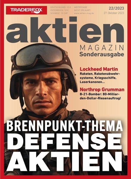Aktien Magazin – 27 Oktober 2023 Cover