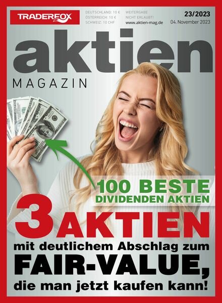 Aktien Magazin – 4 November 2023 Cover