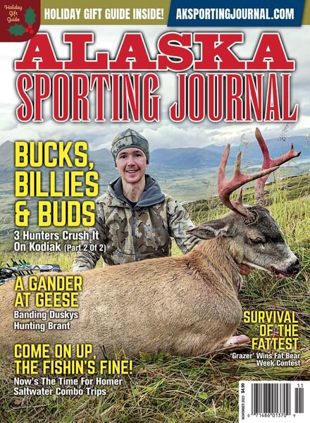 Alaska Sporting Journal – November 2023 Cover