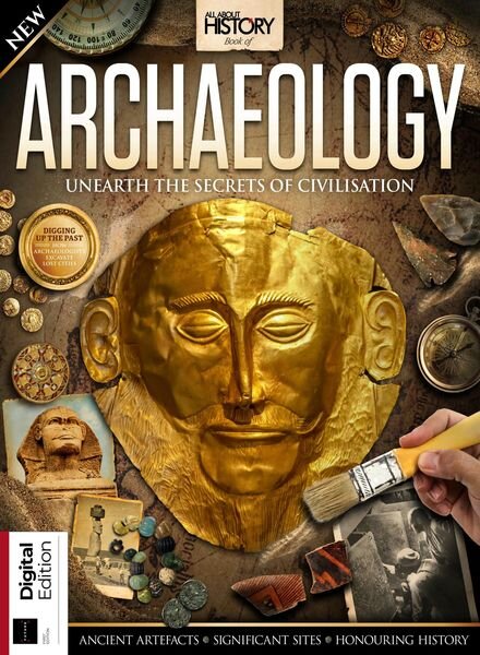 All About History – Book of Archaeology – 1st Edition – November 2023 Cover