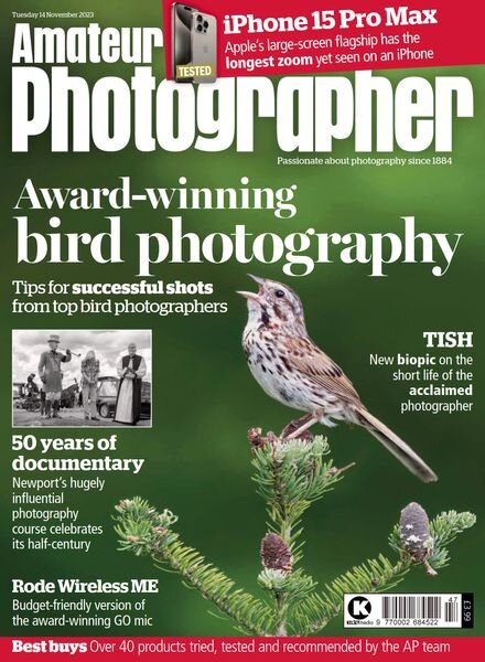 Amateur Photographer – 14 November 2023 Cover