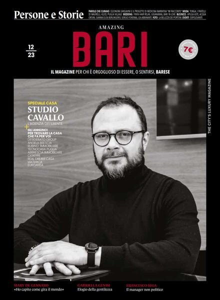 Amazing Bari – Marzo 2023 Cover