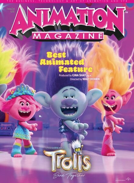 Animation Magazine – December 2023 Cover