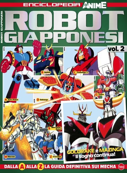 Anime Cult Enciclopedia – Robot Giapponesi – Dicembre 2023 – Gennaio 2024 Cover