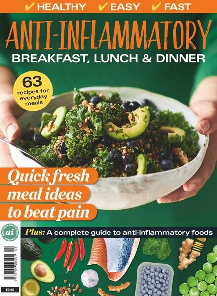 Anti-Inflammatory Breakfast Lunch & Dinner – 2023 Cover