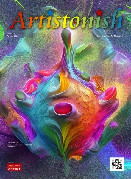 Artistonish Contemporary Art Magazine – August 2023 Cover