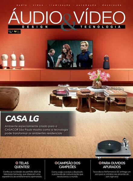audio & Video Design e Tecnologia – 20 Outubro 2023 Cover