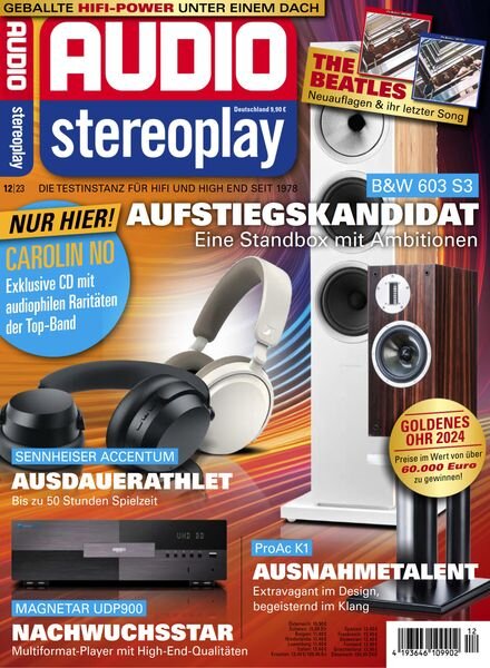 Audio Stereoplay – Dezember 2023 Cover