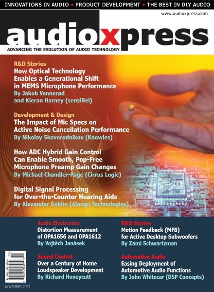 audioXpress – November 2023 Cover