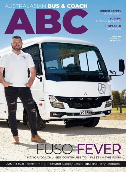 Australasian Bus & Coach – Issue 434 – October 2023 Cover