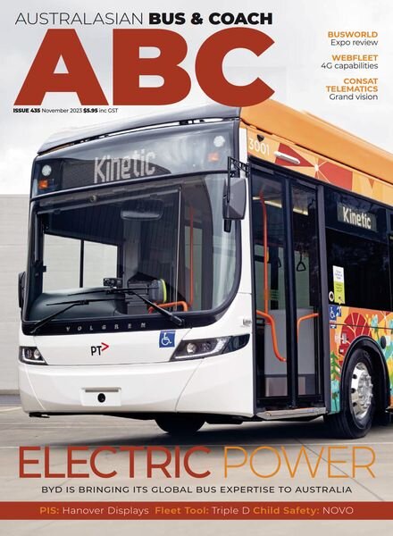 Australasian Bus & Coach – Issue 435 – November 2023 Cover
