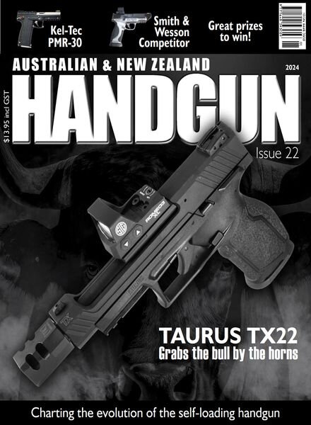 Australian & New Zealand Handgun – Issue 22 – November 2023 Cover