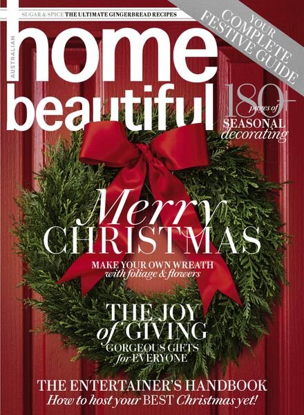 Australian Home Beautiful – December 2023 Cover