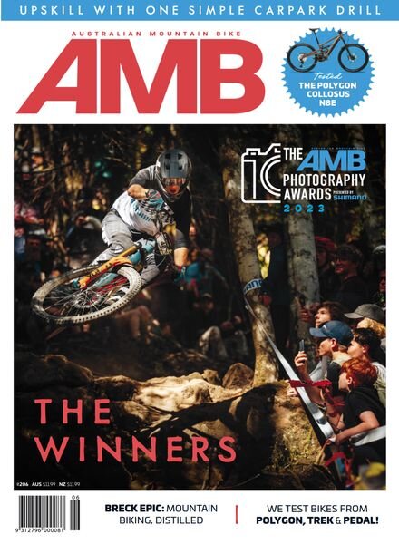 Australian Mountain Bike – Issue 206 – November 2023 Cover