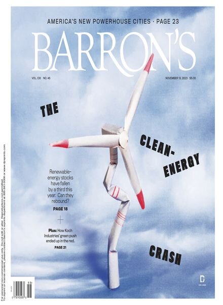 Barron’s – November 13 2023 Cover