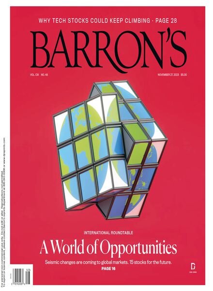 Barron’s – November 27 2023 Cover