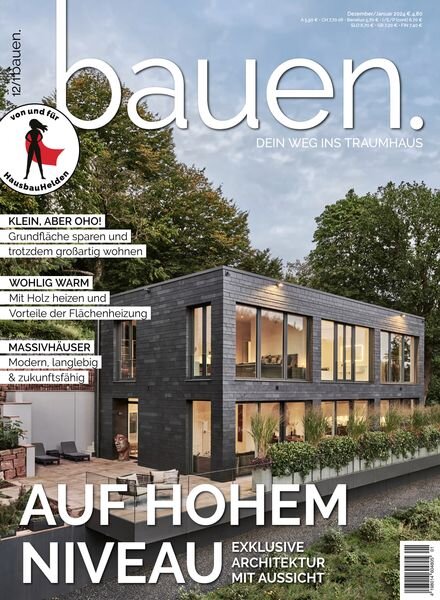 Bauen! – Dezember 2023-Januar 2024 Cover