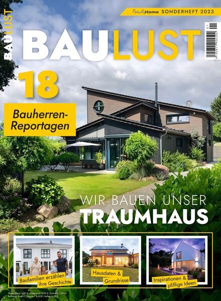 Baulust Magazin – Sonderheft 2023 Cover
