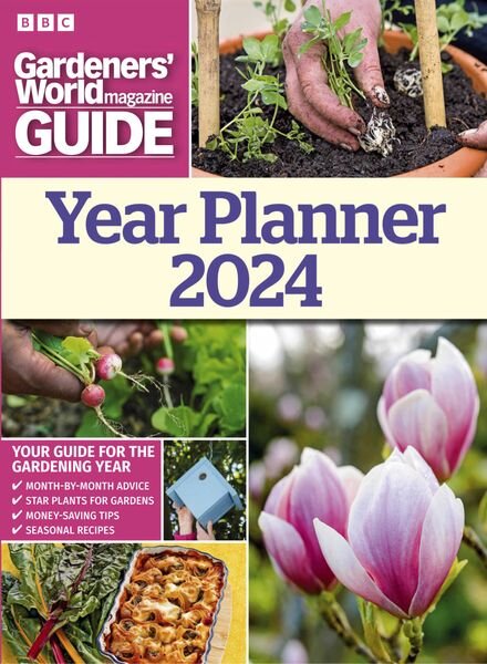 BBC Gardeners World Specials – Year Planner 2024 Cover