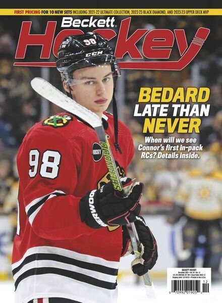 Beckett Hockey – December 2023 Cover