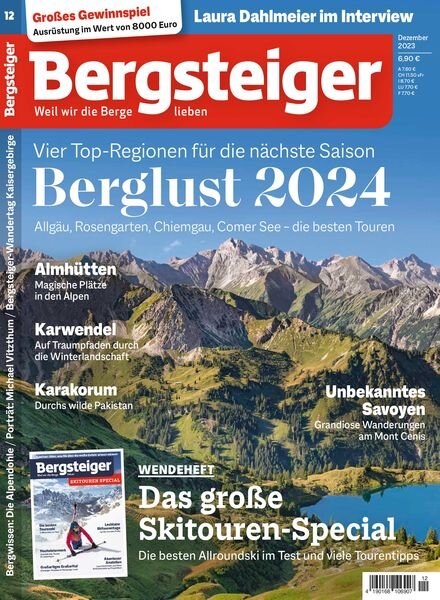 Bergsteiger – Dezember 2023 Cover