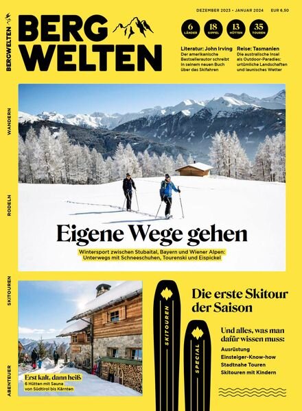 Bergwelten Germany – Dezember 2023-Januar 2024 Cover