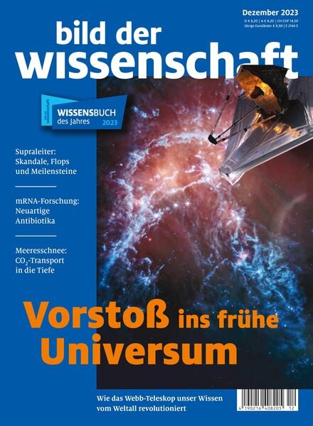 Bild der Wissenschaft – Dezember 2023 Cover