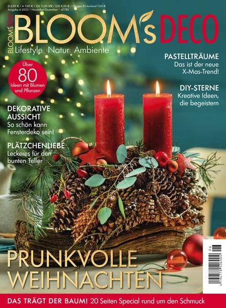 Bloom’s Deco – November-Dezember 2023 Cover