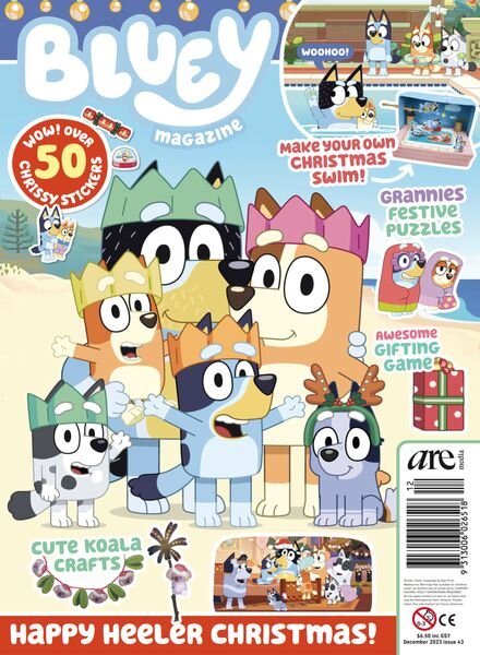 Bluey Magazine – Issue 43 – December 2023 Cover