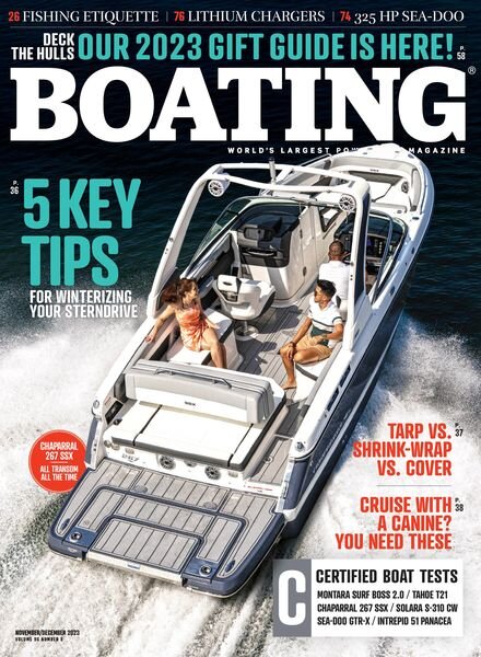 Boating – November-December 2023 Cover