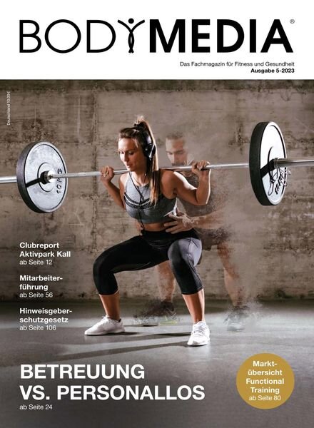 BODYMEDIA Fitness – Nr 5 2023 Cover