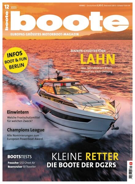 Boote – Dezember 2023 Cover