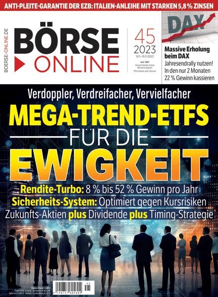 Borse Online – 9 November 2023 Cover