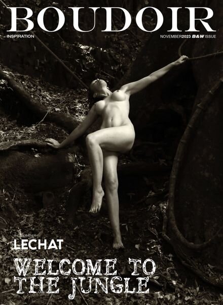 Boudoir Inspiration – November 2023 Black & White Issue Cover