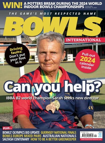 Bowls International – December 2023 Cover