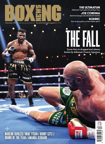 Boxing News – 2 November 2023 Cover