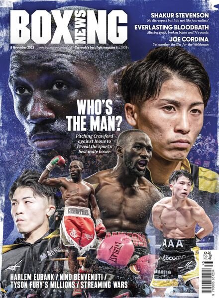 Boxing News – 9 November 2023 Cover