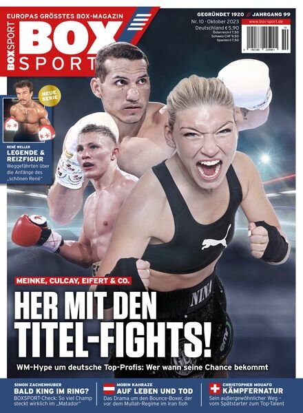 BoxSport – Oktober 2023 Cover