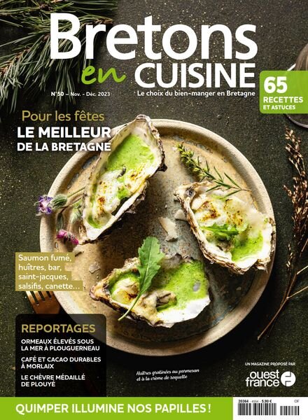 Bretons en Cuisine – Novembre-Decembre 2023 Cover