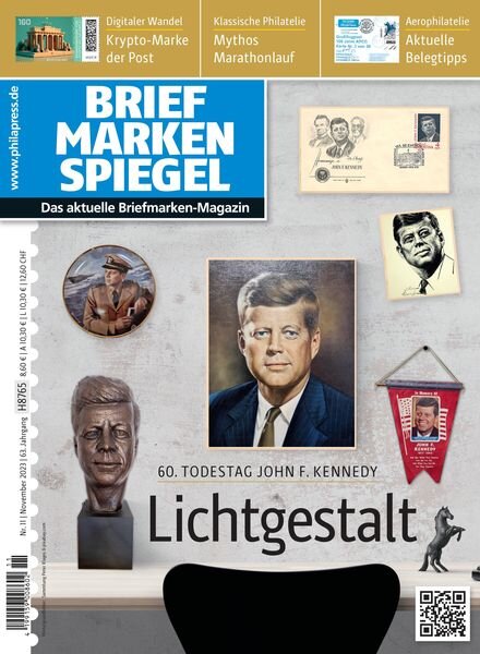Briefmarken Spiegel – November 2023 Cover