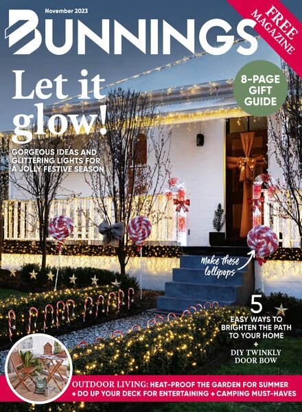Bunnings Magazine – November 2023 Cover