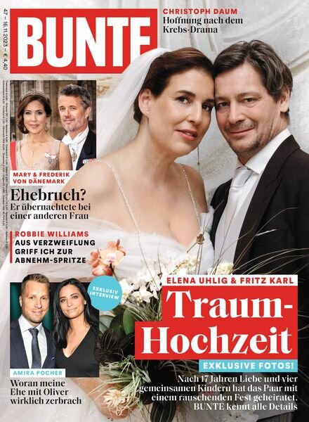 Bunte – 17 November 2023 Cover