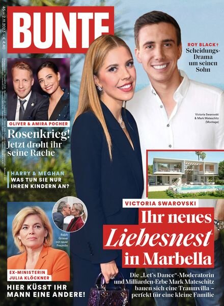 Bunte – 2 November 2023 Cover