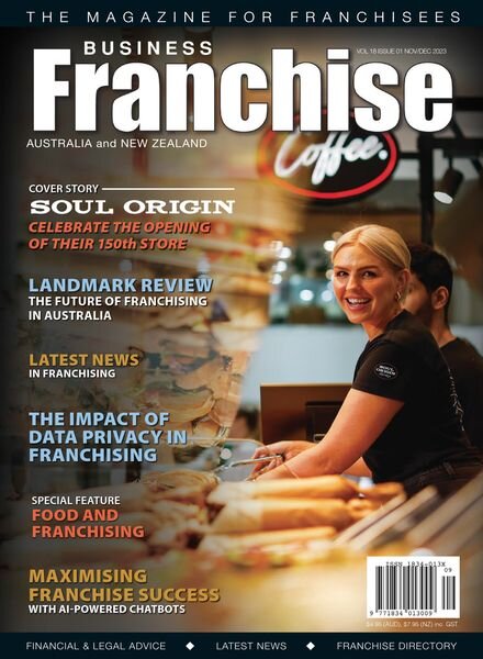 Business Franchise Australia & New Zealand – November-December 2023 Cover