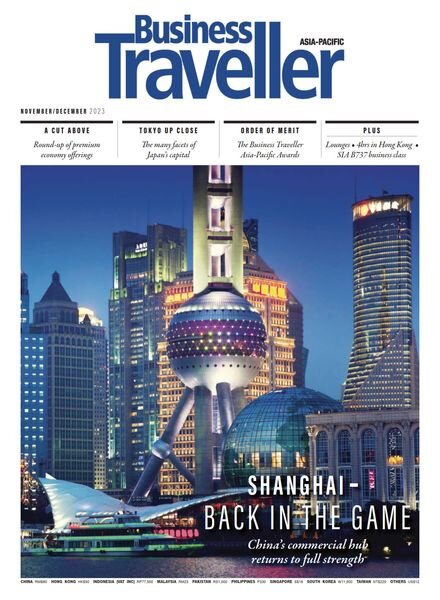 Business Traveller Asia-Pacific Edition – November-December 2023 Cover