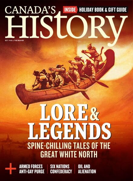 Canada’s History – December 2023 – January 2024 Cover