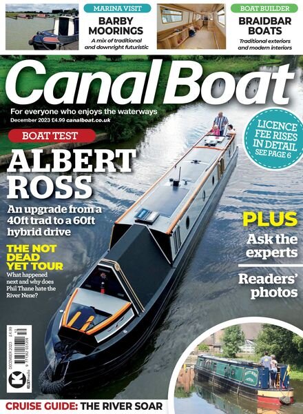 Canal Boat – December 2023 Cover