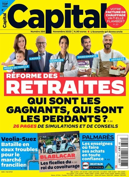 Capital France – Novembre 2023 Cover